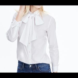 Brand New Banana Republic white button down